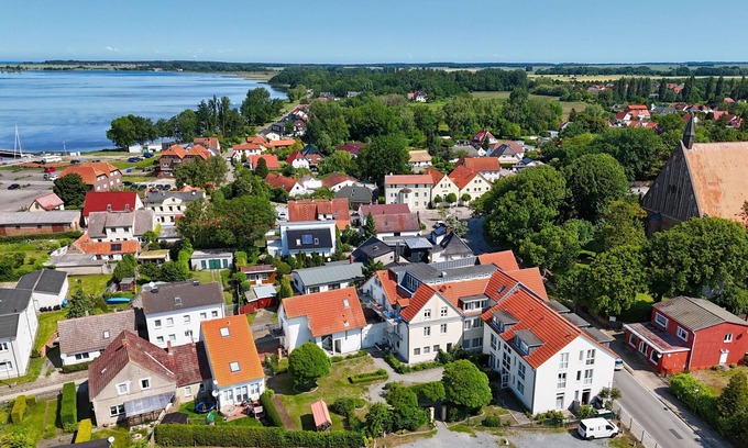 Wiek Apartamento | hafennahe 1-Raum-Ferienwohnung mit kleinem Garten - Haus Windland FeWo 24