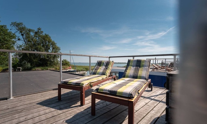 Usedom Alquiler De Eote | Hafenresort Karnin - Hausboot Glaukos - Hausboot Glaukos