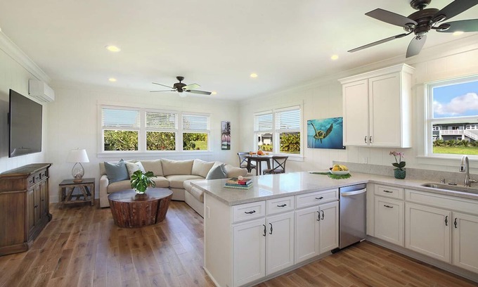 Poipu Cabaña | Hale Lo'i Cottage - Lujo + confort + conveniencia - situado en el soleado Poipu!