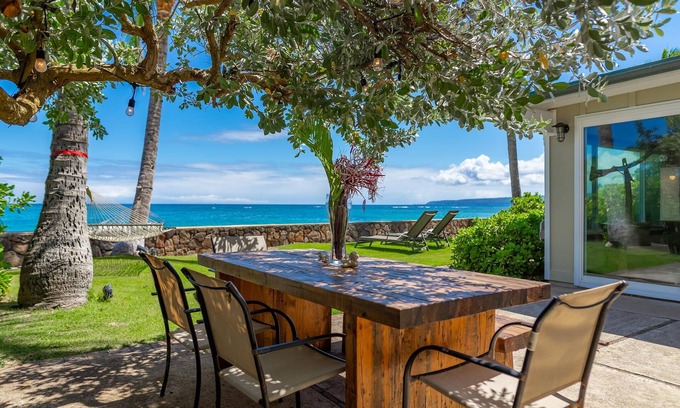 Waialua Casa | Hale Oka Nunu: Oceanfront Private, Spacious Paradise North Shore Home w/ Hot Tub