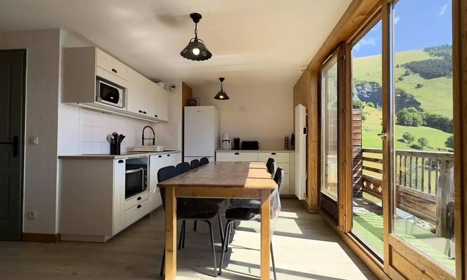 Saint-Sorlin-d'Arves Apartamento | Hameau De L'alpage Residence - PDS 41 - Duplex 7 people with balcony