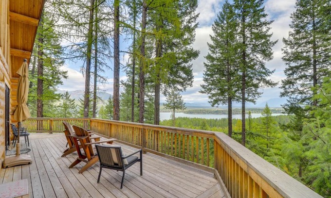 Whitefish Casa | Hand-Crafted Cabin with Whitefish Lake Views!