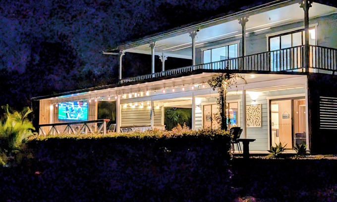 Brisbane Waterfront Casa | SeaView en la cima de la colina en el frente en Bulwer