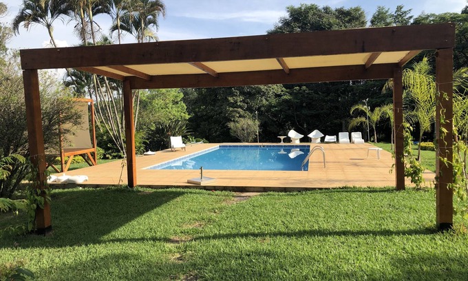 Itu Casa | Haras con generosa zona de ocio, animales de granja e infraestructura completa.