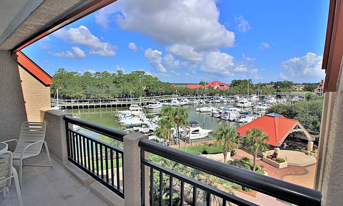 Shelter Cove Villa | Harbor View Vacation Villa - Affordable - Palmetto Dunes Beach Access Included