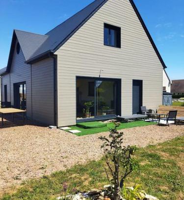 Ver-sur-Mer Casa | Harmonie Côtière - Belle Maison neuve bord de mer et plages du Débarquement