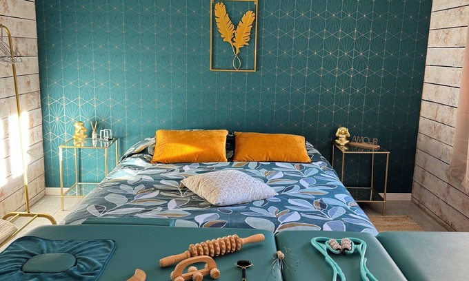 Balaruc-le-Vieux Cama Y Desayuno | Harmonie Dorée room
