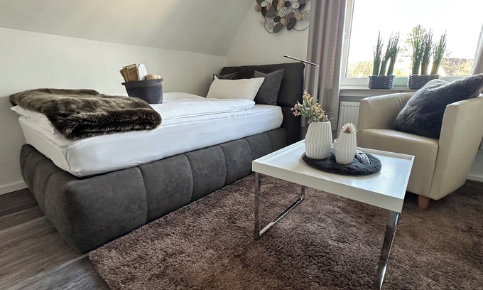 Guetersloh Apartamento | HARMONY "2" 2-room apartment 1st floor balcony garden parking lot
