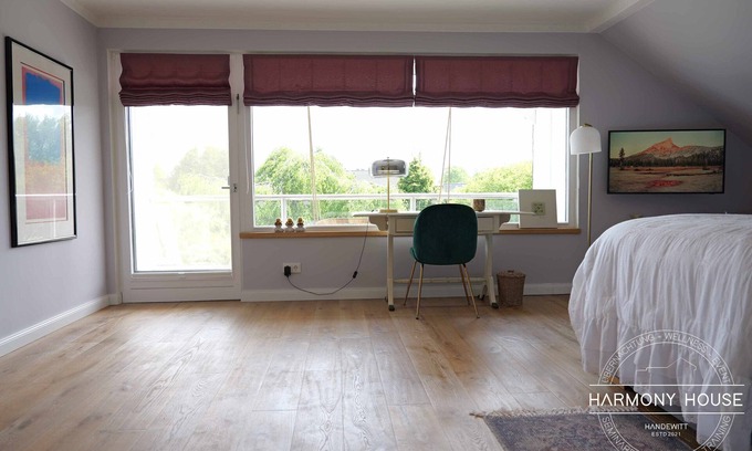 Handewitt Cama Y Desayuno | Harmony House Zimmer Glück mit Balkon