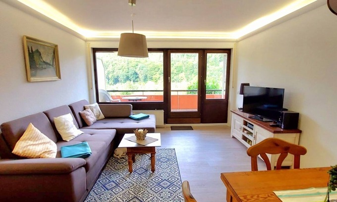 Laddeken Apartamento | Harz with dog in the mountain town of Lautenthal with breathtaking views