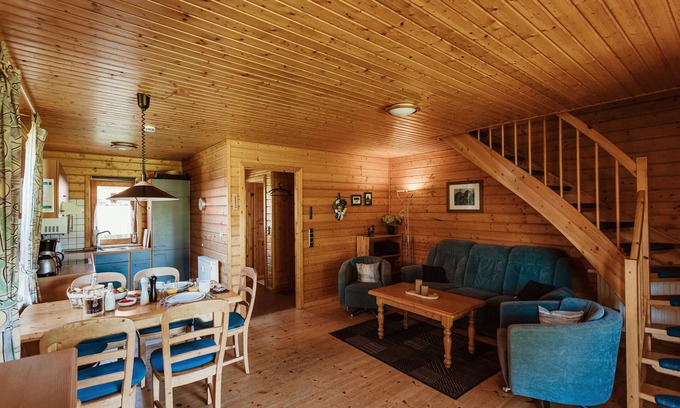 Rotacker Apartamento | HAS-30 Log cabin, 4-6 pers., 65sqm, HT - Naturerlebnisdorf Blauvogel (3)