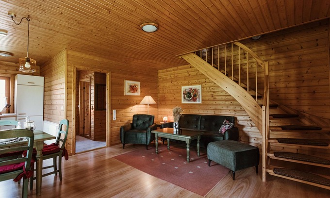 Rotacker Apartamento | HAS-34 Log cabin, 4 pers., 65sqm, HT - Naturerlebnisdorf Blauvogel (3)