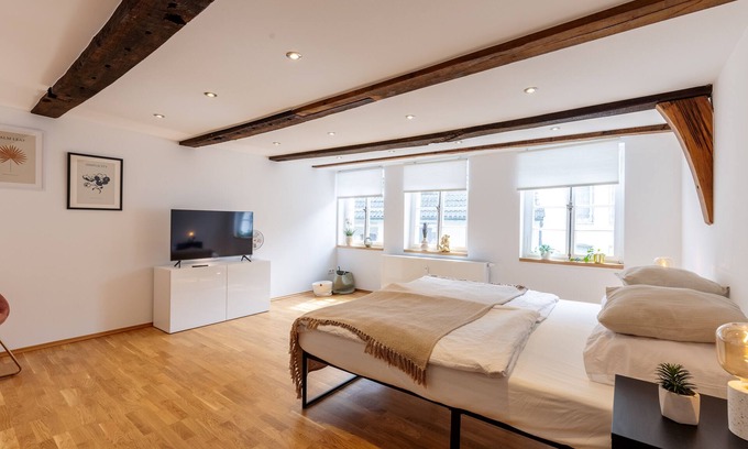 Hattingen Apartamento | Hattingen Fachwerk Boutique Apartment 1