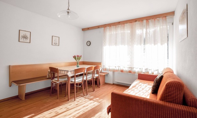 Valdaora di Sopra Apartamento | Haus Aue - Apartamento 1 con balcón, vistas a la montaña y Wi-Fi