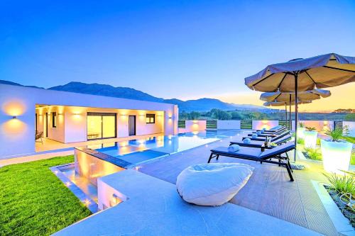 Kavros Casa | Haus In Georgioupoli Mit Außenpool Und Atemberaubender Aussicht