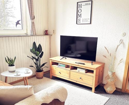 Esens Apartamento | Haus Meereswind, 1 OG mit Fernblick in die Natur