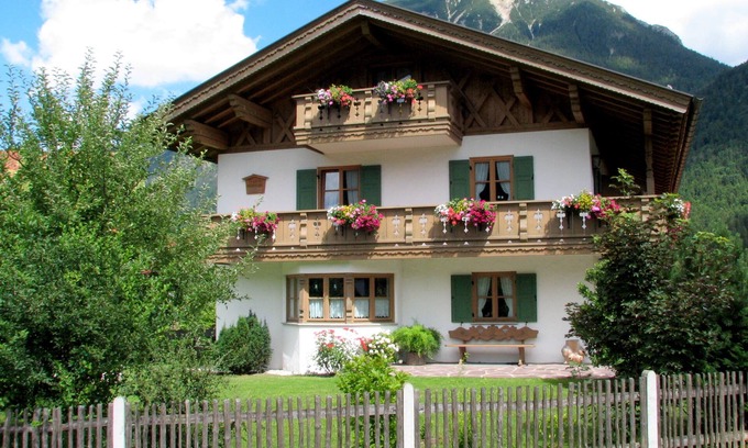 Farchant Apartamento | Haus Zugspitzblick - Ferienwohnung Edelweiß für 2 Personen