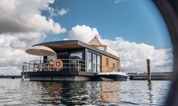 Klitten Apartamento | Hausboot für 4 Gäste mit 45m² in Klitten