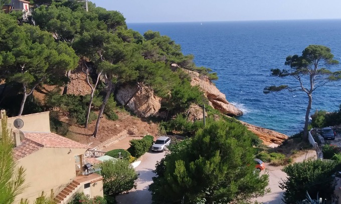 Ensues-la-Redonne Villa | Frente al agua, acceso a Calanque, parte superior de la villa
