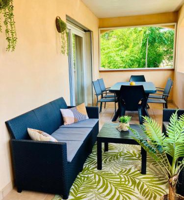 Moyen-Vernet Apartamento | Haut standing 3 chambres 15min des plages