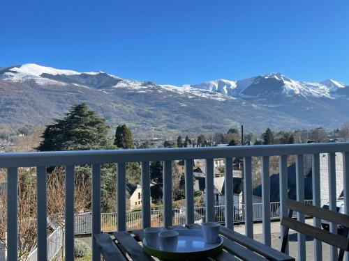Argeles Gazost Apartamento | Hautacam Condor - Balcon vue montagne