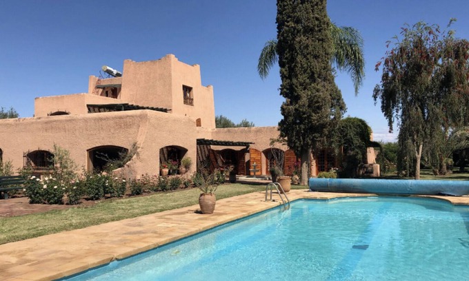Saada Casa | Un remanso de paz en Marrakech - Piscina y tenis