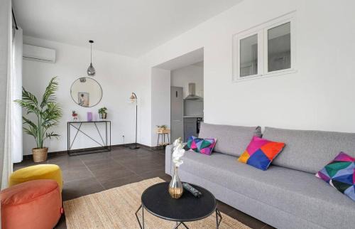 Saint Clair Apartamento | Havre de paix pour 4, clim et balcon, Caluire