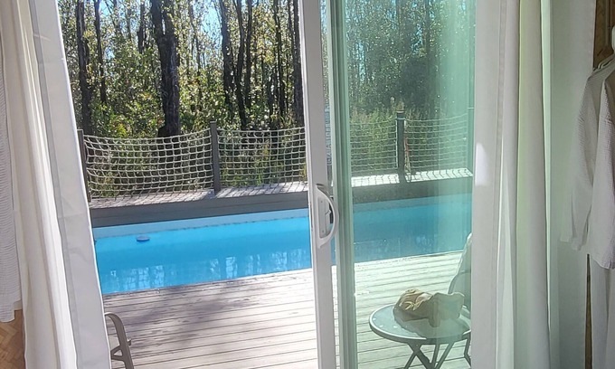 Fern Forest Casa | Hawaiian Naturist Park. Clothing optional bed and breakfast. Cabin 1
