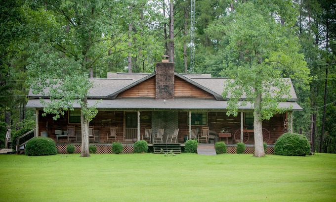 Eufaula Cabina | Hawkins Ridge Lodge - Disfrute de la Southern Comfort vivir con un lago privado