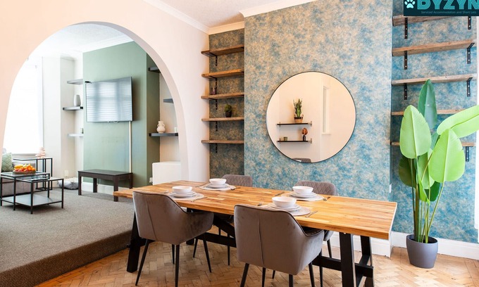 Gabalfa Casa | Health House 2 - Near Universtiy Hospital - Garden - 4 Beds