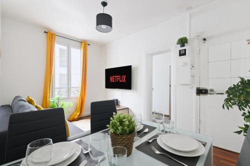 Quartier de Javel Apartamento | Heart of Paris-1BR-4P-Tour Eiffel 8 -Free Netflix