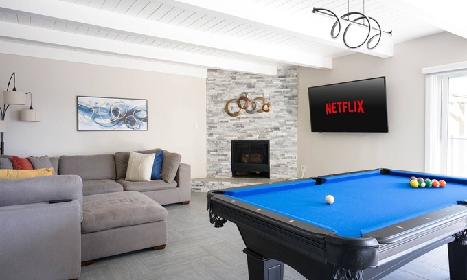 Tustin Casa | Heated Patio, 4BR Oasis w Pool & Pool Table