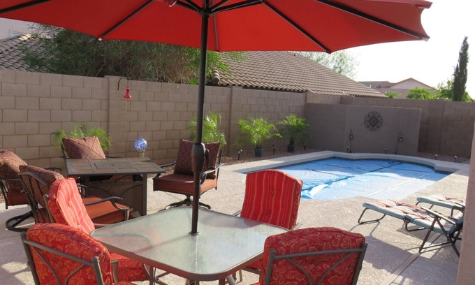 Sundance Casa | ¡PISCINA TEMPERADA! 3 DORMITORIOS en la tranquila comunidad de Sundance de Buckeye, AZ