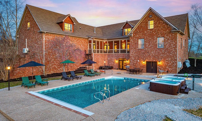 Frankfort Casa | Heated Pool, Hot Tub, Mini Golf, Theater-Sleeps 28