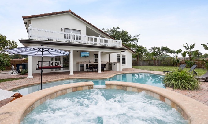 Lake Clarke Shores Casa | Heated Pool/Spa Getaway -10 Minutes from Downtown WPB & Palm Beach Island!