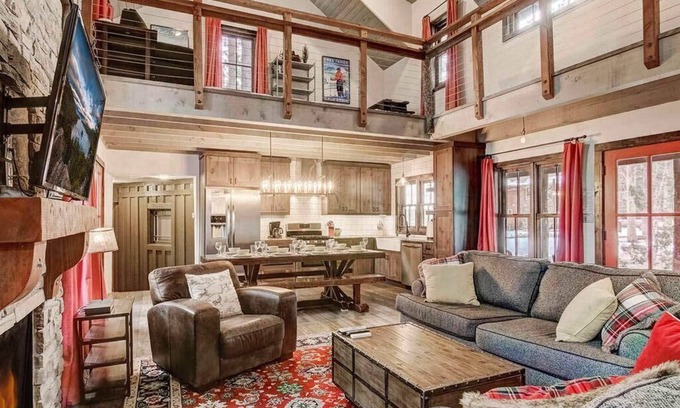 Rancho Bijou Casa | Heavenly Hideaway 4 habitaciones, 4 ba��os, jacuzzi cerca de Heavenly