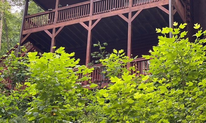Helen Cabina | Alpenhaus Cabins Real Log Home en las montañas Helen Ga