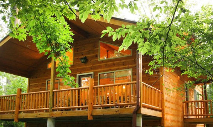 Helen Cabina | Helen Riverside Cabin-Chattahoochee River-Walk a la ciudad