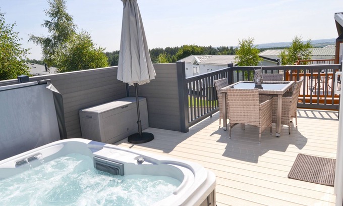 Swarland Cabaña | Herdwick Lodge - a lodge that sleeps 4 guests in 2 bedrooms