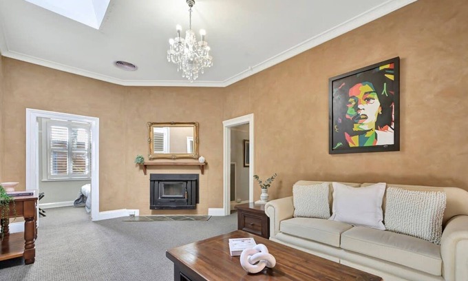 Orange Casa | Heritage Charm on Hill | Tree-Lined Walk to Town