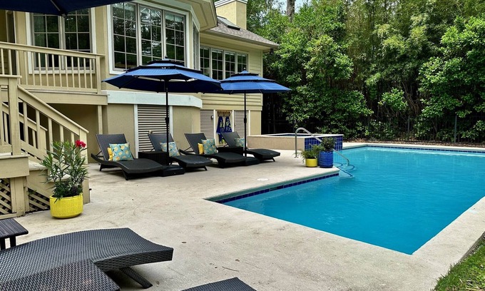 Heritage Woods Casa | Heritage House-Sea Pines-Private Pool