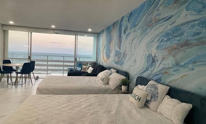 Las Croabas Apartamento | Hermoso apartamento frente al mar Ocean Blue Love❤️