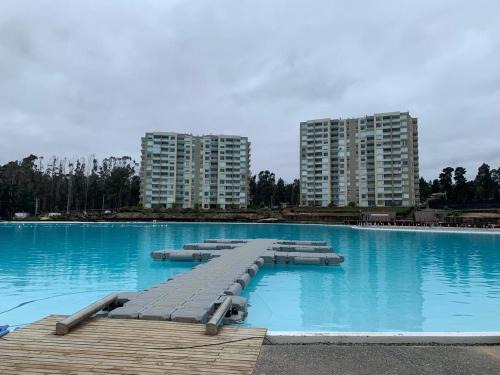 El Tabo Apartamento | Hermoso Depto full equipado 2D y 2B vista al Mar, Laguna y Dunas