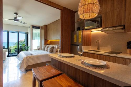La Cruz de Huanacaxtle Apartamento | Hermoso Estudio frente al mar, Zantamar 304