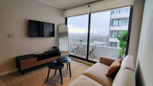 Nunoa Apartamento | Hermoso y moderno frente a Plaza Egaña