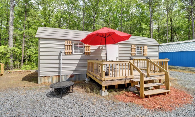 Higden Apartamento | Higden Studio Cottage < 1 Mi to Greers Ferry Lake