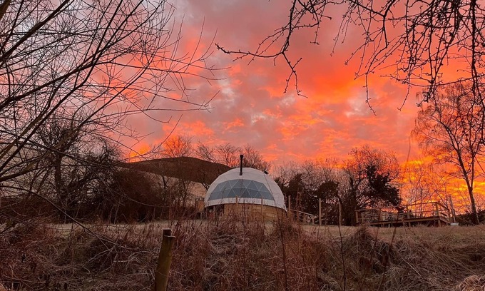 Llanbrynmair Cabina | High end glamping in beautiful rural location in Mid-Wales