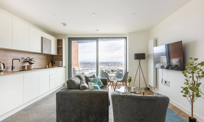 Canning Town North Apartamento | High Floor Flat City and River View