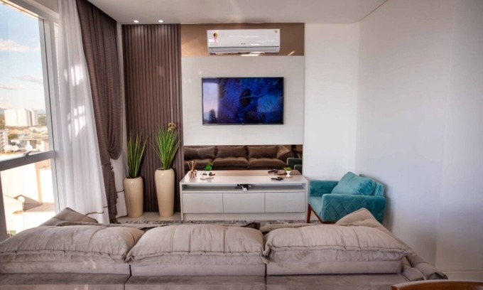 Morretes Apartamento | High standard apartment in Meia Praia for 15 people, pet friendly, 3 parking spaces