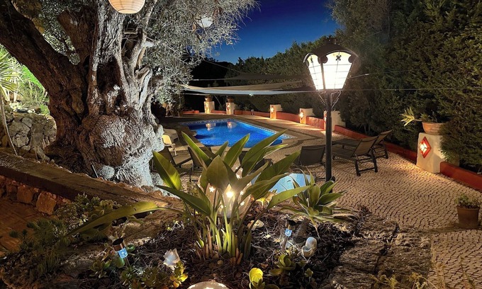 Porches Villa | La cascada privada más alta del Algarve! Rural 4500m² cerca del mar !! WIFI !!